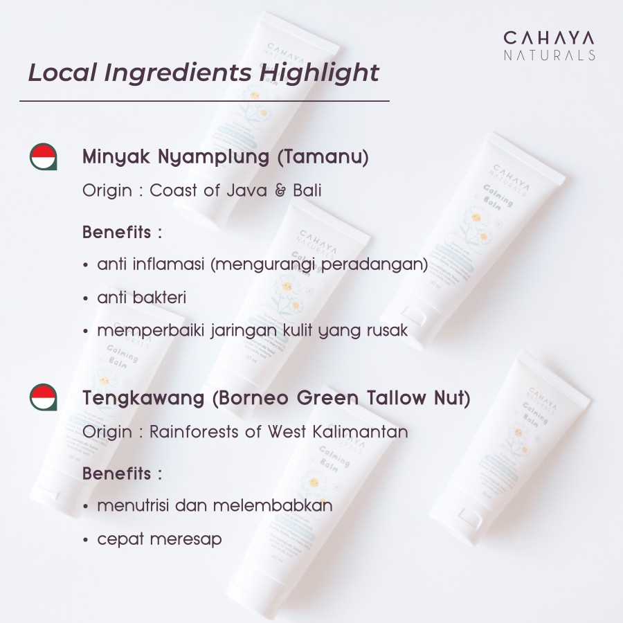 Cahaya Naturals Calming Balm (Eczema &amp; Rash Cream)