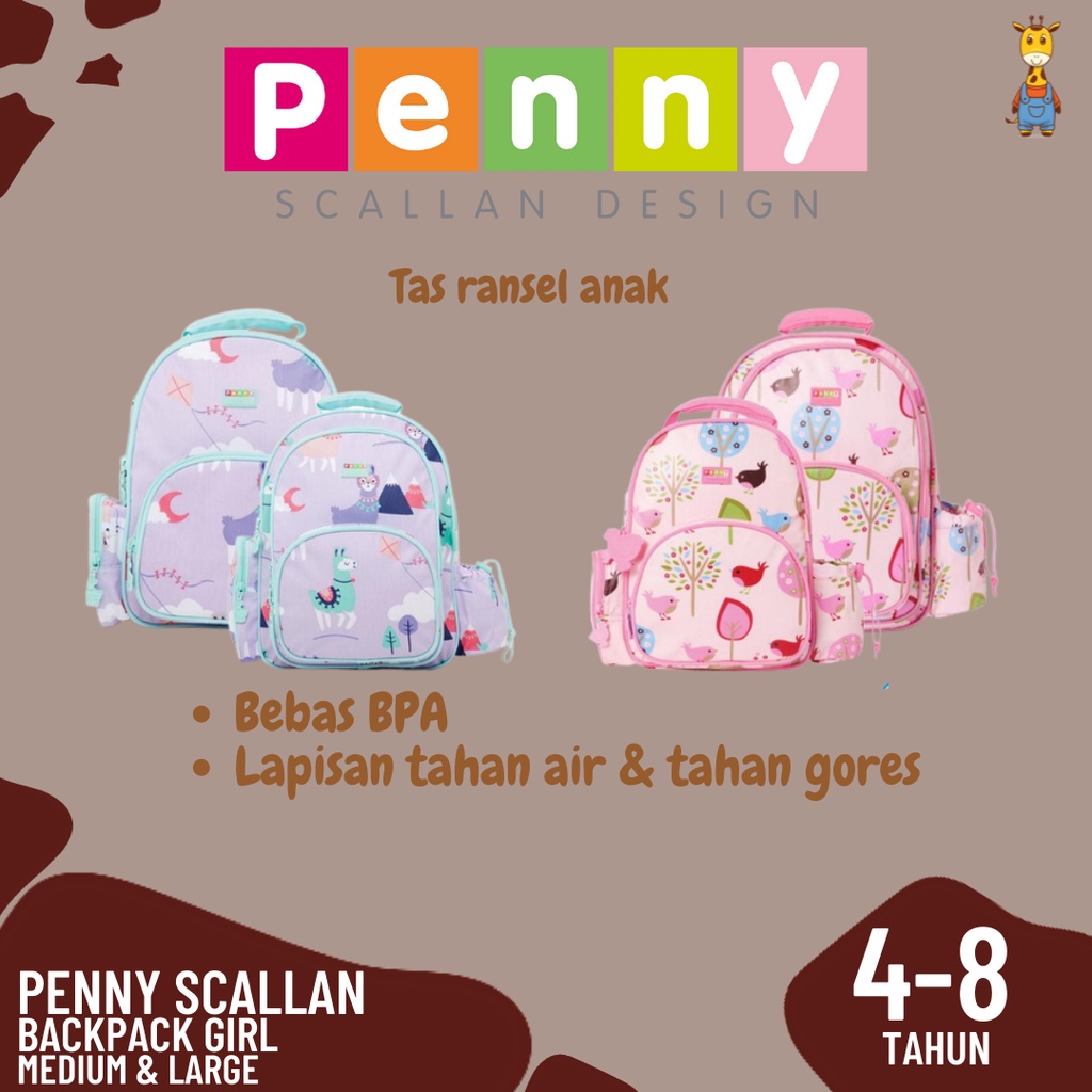 Penny Scallan Backpack Medium &amp; Large - Girl - Tas Anak