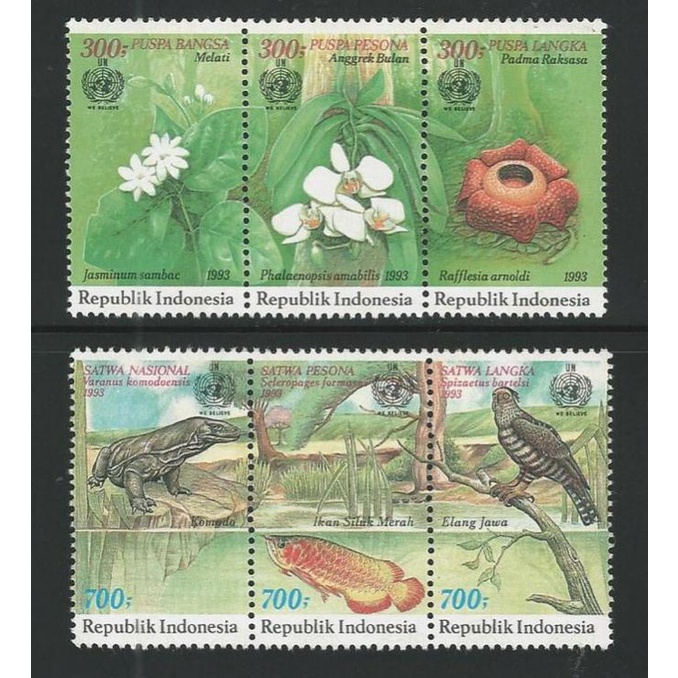

Promo Awal tahun Perangko/Prangko Indonesia. 1993. Seri Lingkungan Hidup Promo Awal tahun