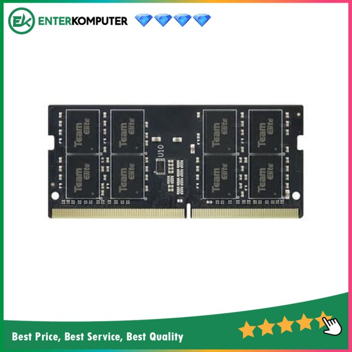 Team Elite SO-DIMM DDR4 PC25600 32GB - TED432G3200C22-S01