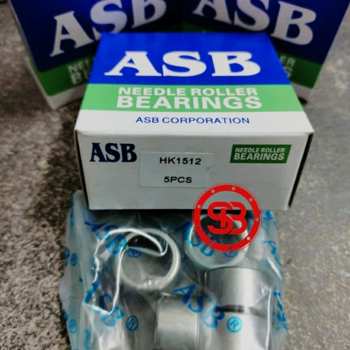 BEARING BAMBU HK 1512 ASB NEEDLE ROLLER BEARING (15MM x 21MM X 12MM)