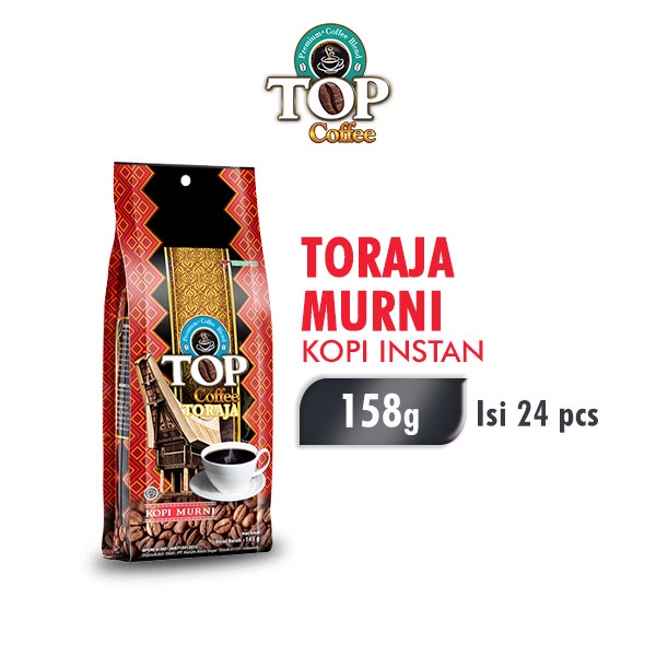 

vf2011vf Top Coffee Kopi Instan Toraja Murni 158 Gr X 1 Pcs Ds20X11