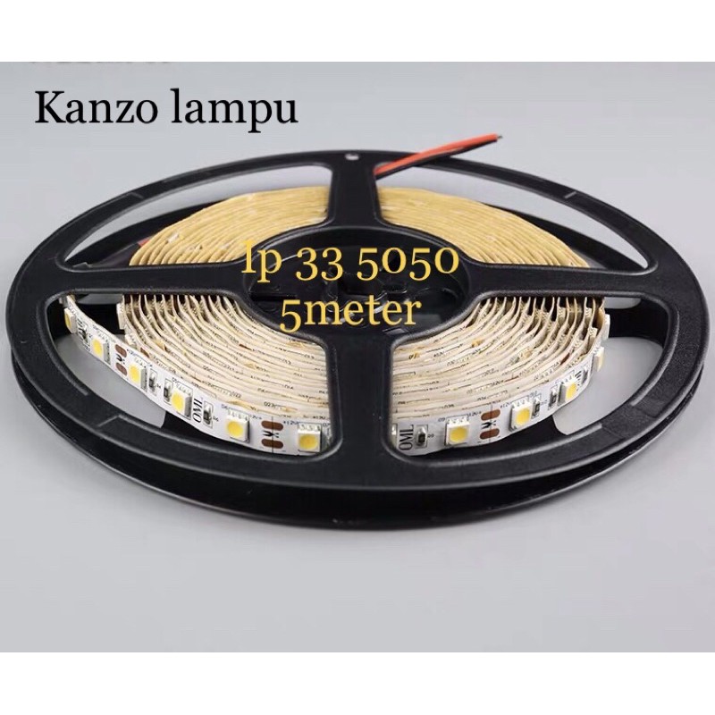 8.8 Pesta Diskon / Led strip 5050 ip33 12v 5meter 5m no waterproof