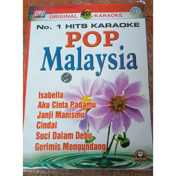 Kaset Vcd Original no 1 hits karaoke pop malaysia