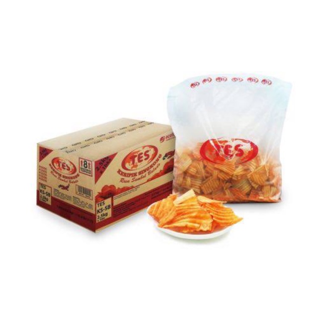 Singkong Balado & Keju Tes 2,5kg (Dus)