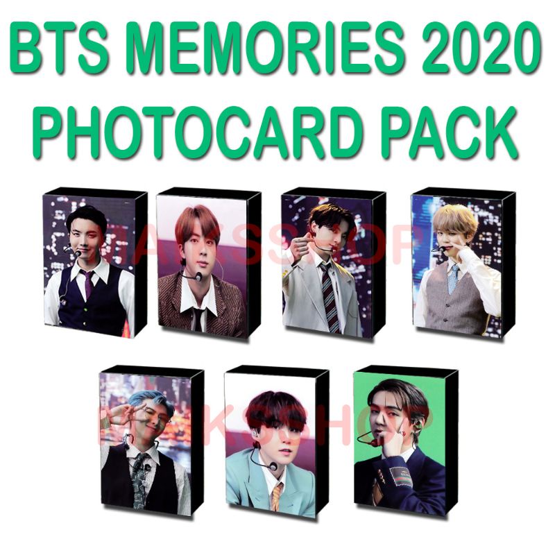 BTS Memories 2020 Photocard Pack 25pc