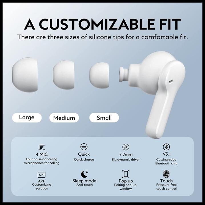 Qcy T13 True Wireless Earbuds Earphone Tws T 13