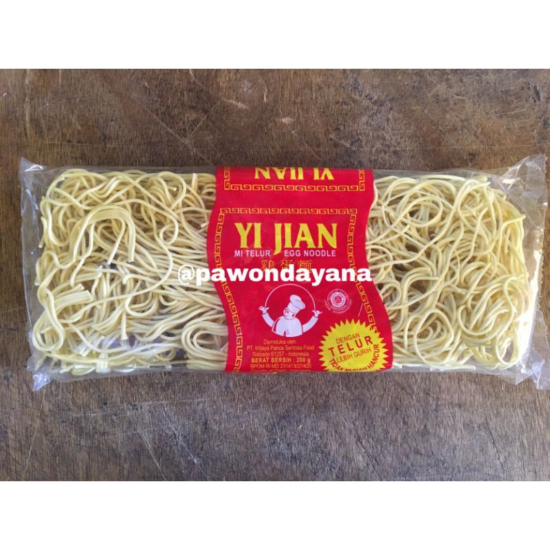 

Mie Telur Yi Jian 200gram