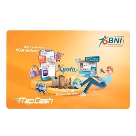 Tapcash HUT 76 BNI 2022 - XPORA