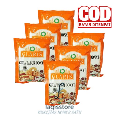 

CLARIS GULA DONAT GULA DINGIN 250 GR/GULA TABUR DONAT CLARIS 250 GR/GULA TABUR DINGIN SALJU CLARIS 2