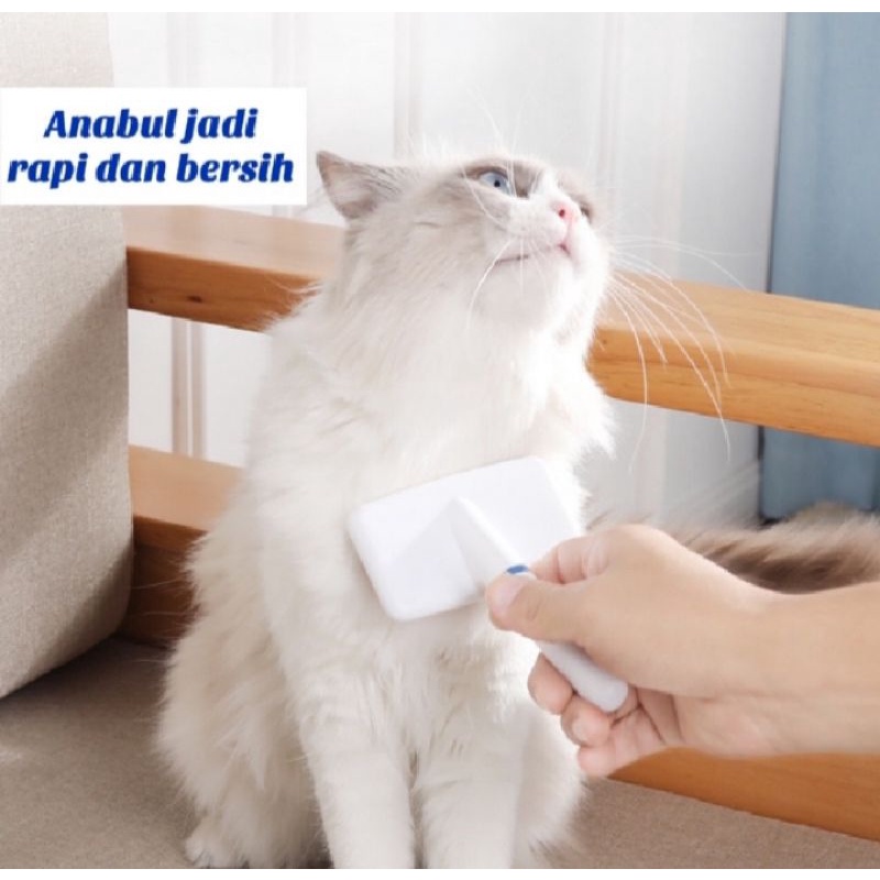 Sisir Groming Sisir mandi Sisir pijat Sisir Bulu Rontok Kucing Anjing Hamter pet Brush