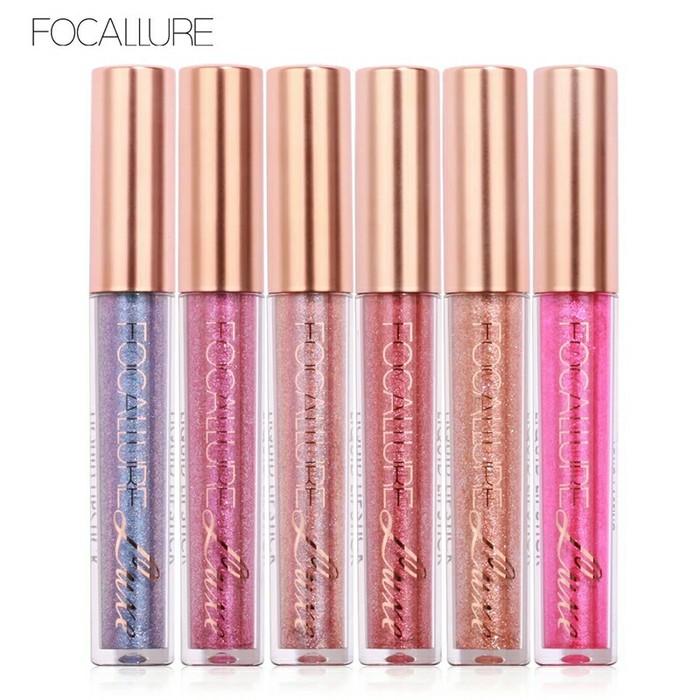 baru 35 FOCALLURE LUXE LIQUID LIPSTICK & EYESHADOW SHIMMER - FA24L