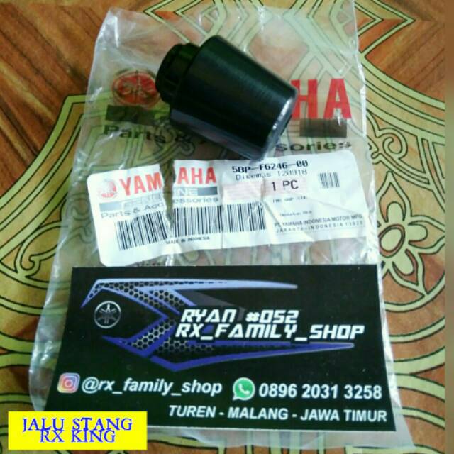 Jalu stang stir/end grip rx king new