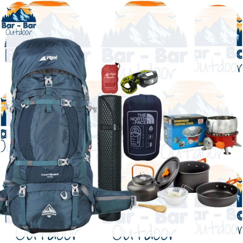 Paket Murah Tas Gunung Tas Outdoor Carrier Arei Rei Cartenz Premium 60L