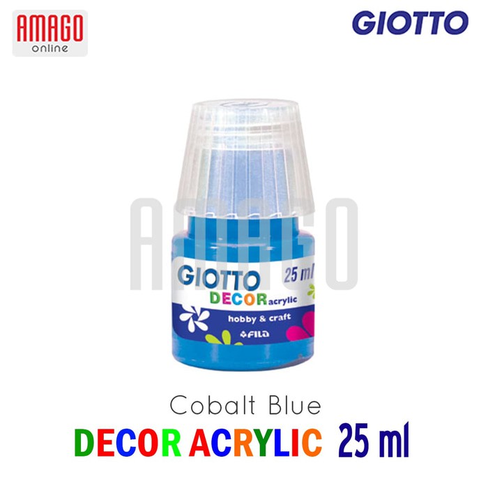 

GIOTTO Decor Acrylic Cat Akrilik Dekorasi 25 ml - warna Cobalt Blue - 538116