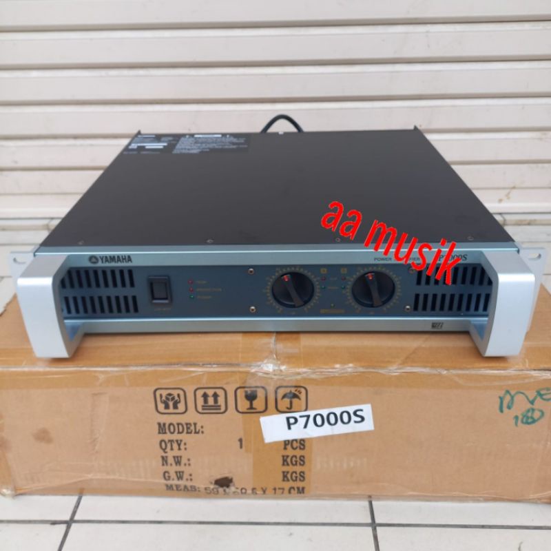 POWER AMPLI YAMAHA P7000S DUAL CHANNEL P7000