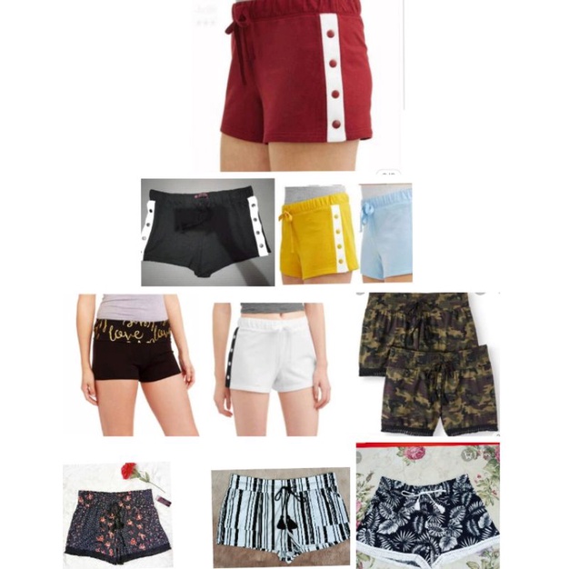 Celana Pendek Wanita Short Pants No Boundaris Original Branded