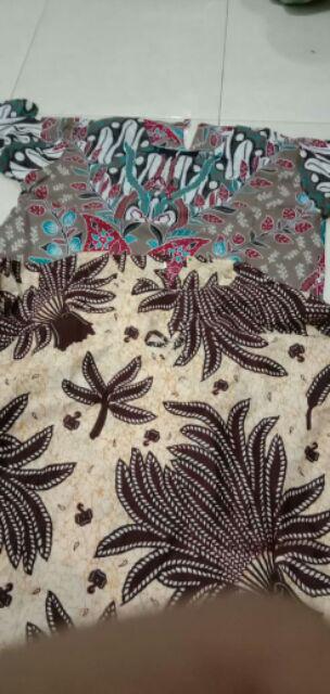 Atasan Batik Dolby Dolbi Dobby Doby Tenun Sutra Tulis Halus Katun Atbm Baron ,sarombit Atasan