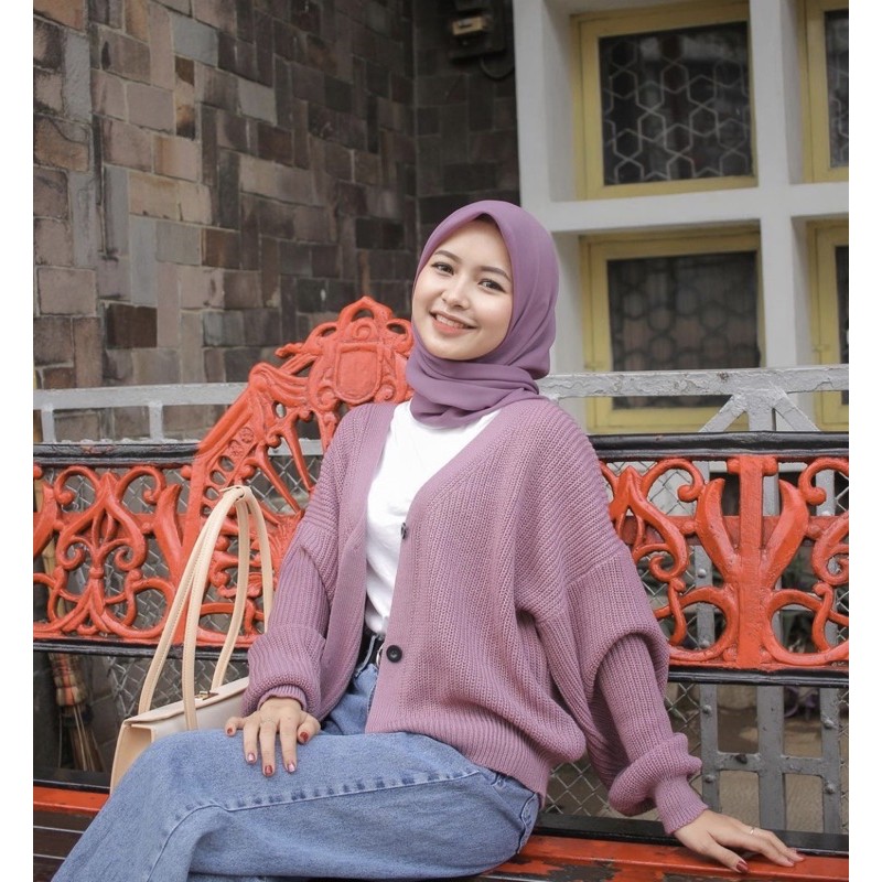DIANA PUFFY CARDY | midun.project-Lavender