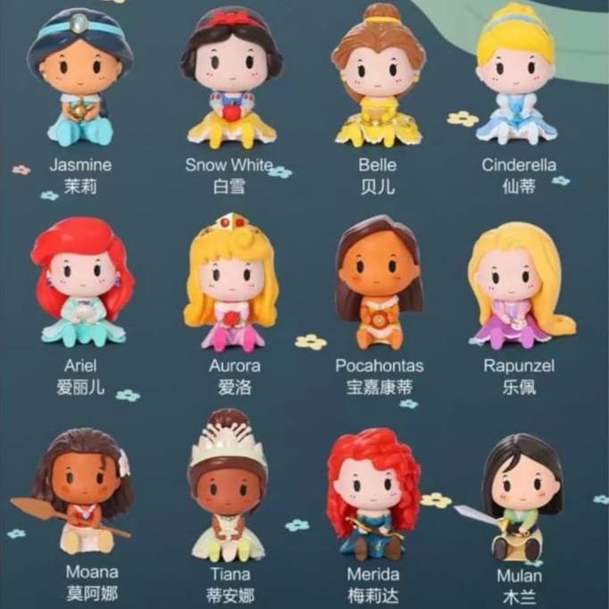 Pop Mart X Disney Princess Blindbox Original. Figure Set Termurah