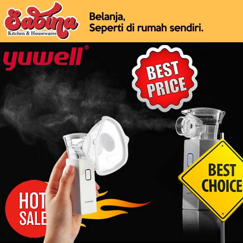 Alat Terapi Kesehatan Pernafasan Paru Asma Asthma Inhale Nebulizer