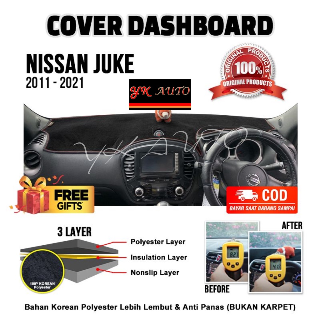 Cover Dashboard Juke Premium Cover Dasboard Nissan Juke Dasbor Dasbord
