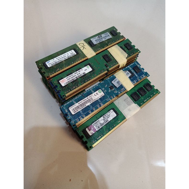 RAM MEMORY UNTUK PC DDR2 2GB 2RX8 PC2 6400U 5300U BERGARANSI