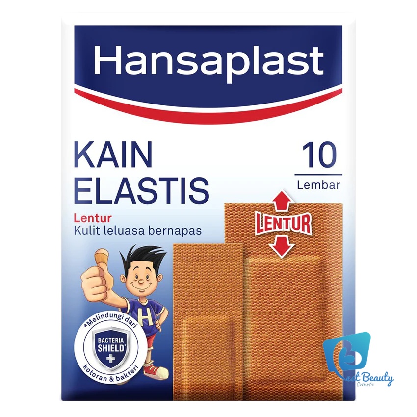 ★ BB ★ Hansaplast Kain Elastis Mix 10 Sheets - Mix 20 Sheets - Plaster Luka