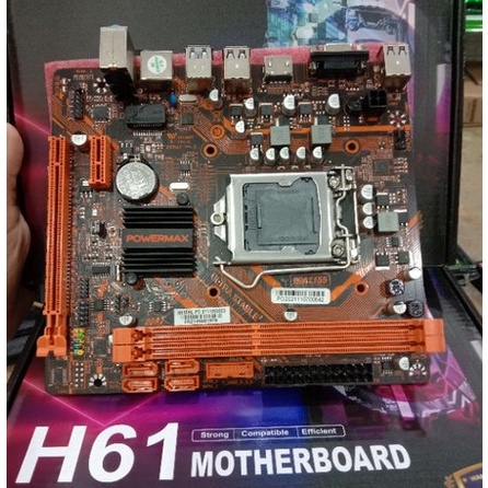 Motherboard Powermax H61 DDR 3 Socket LGA 1151