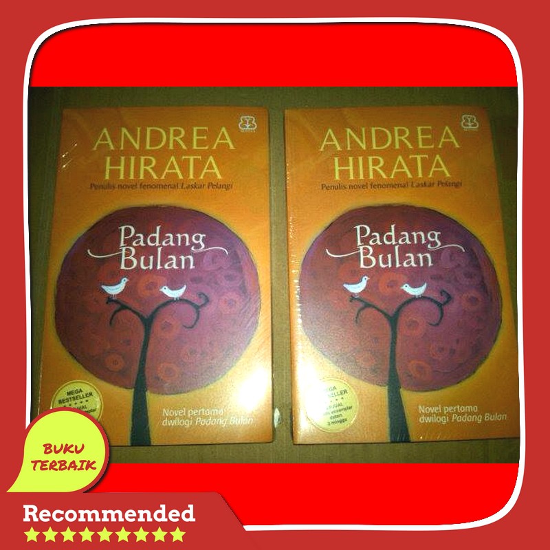 jual buku padang bulan - andrea hirata ori original asli murah