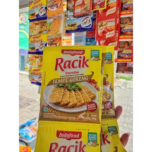 

Bumbu Racik Tempe / Bumbu Racik Tempe Goreng Indofood 1 Sachet @20g