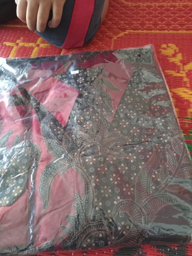 Baju Batik Pria Slimfit Big Size M L Xl Xxl Atasan Kemeja Batik Lengan Panjang