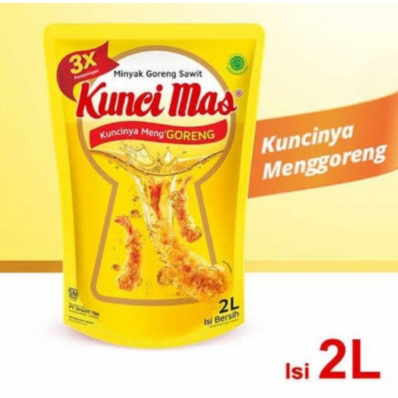 

kunci mas minyak goreng 2 liter
