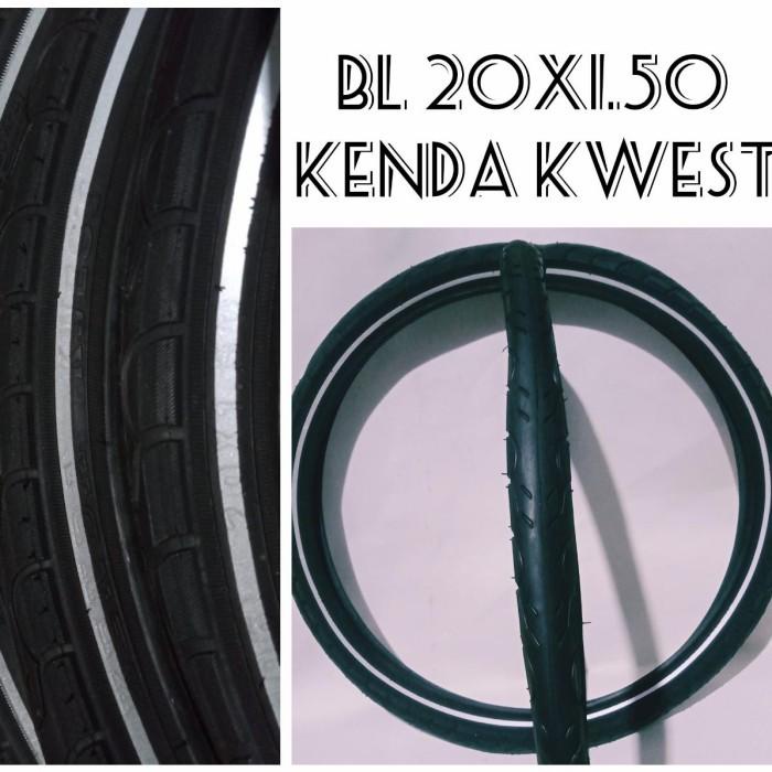 Tire | Ban Luar Sepeda 20 X 1.50 20X150 Kenda Kwest List Putih