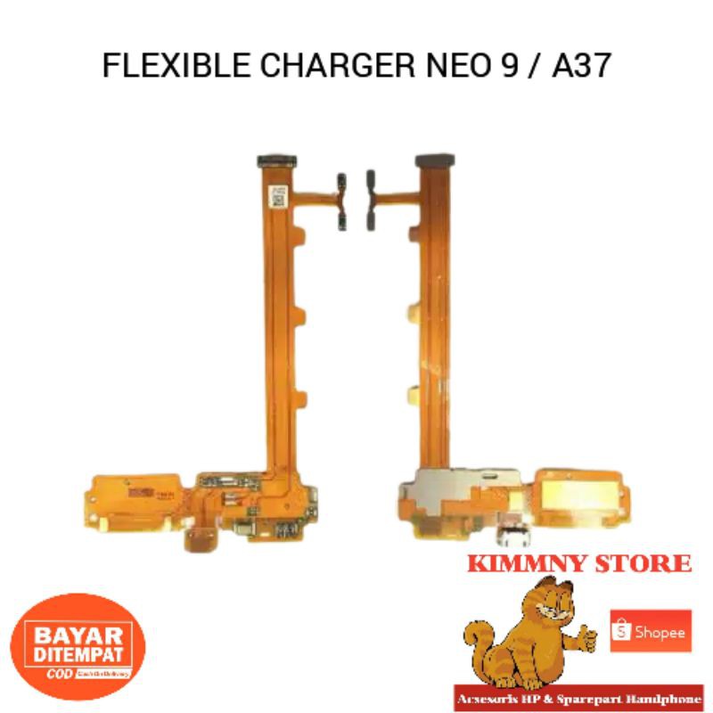 FLEXIBLE FLEKSIBEL FLEXIBEL CONECTOR KONEKTOR CHARGER CAS OPPO NEO 9 A37 A37F ORIGINAL