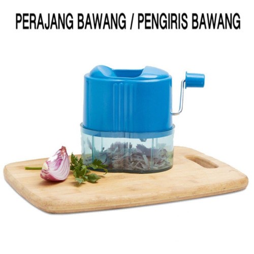 Alat Iris Bawang Manual / Pemotong Perajang Bawang Blender Giling Bumbu Dapur / Penghalus Bawang Merah Putih / Onion Slicer Praktis serbaguna termurah