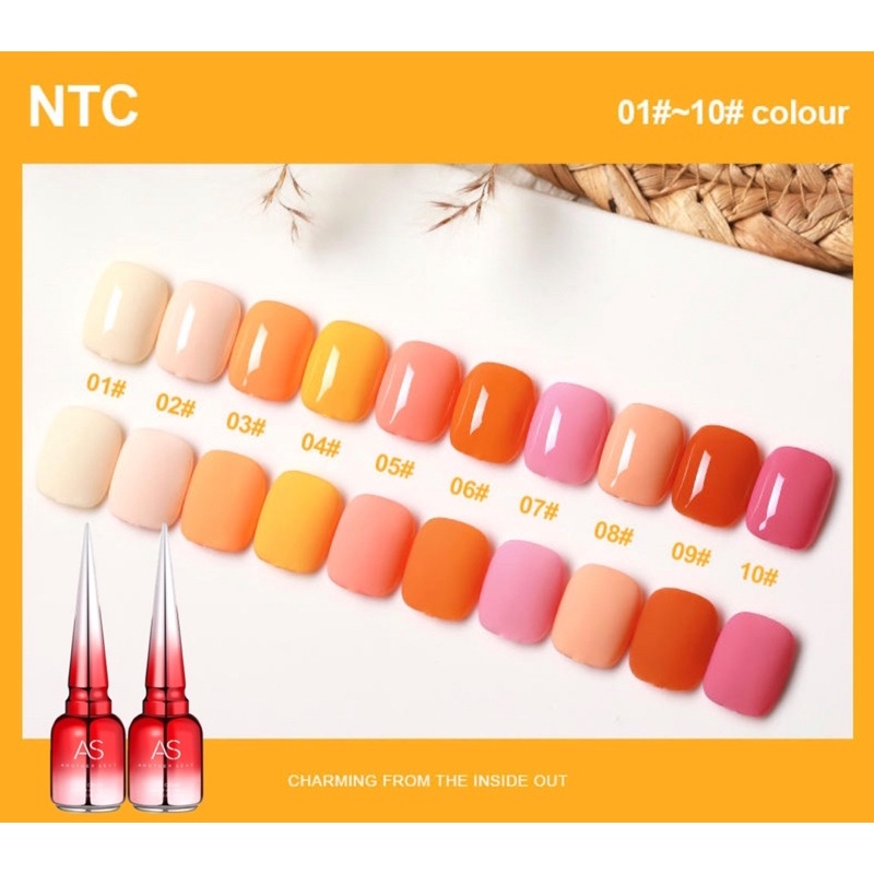 [FLASHES] NTC NAILS POLISH GEL KUTEK GEL 15ml Soak Off UV Gel