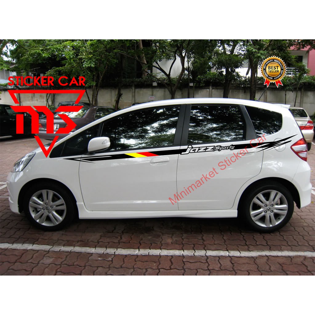 Sticker Stiker Mobil Jazz Honda Jazz Rs Mugen List Striping Body Cutting Shopee Indonesia Sticker Stiker Mobil Jazz Honda Jazz Rs Mugen List Striping Body Cutting Shopee Indonesia