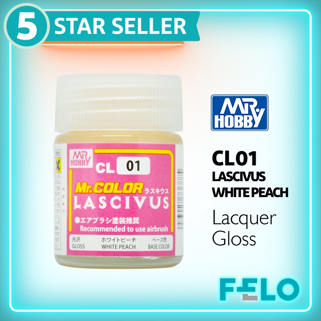 CAT MR COLOR LASCIVUS CL 01 WHITE PEACH / MR HOBBY CL01