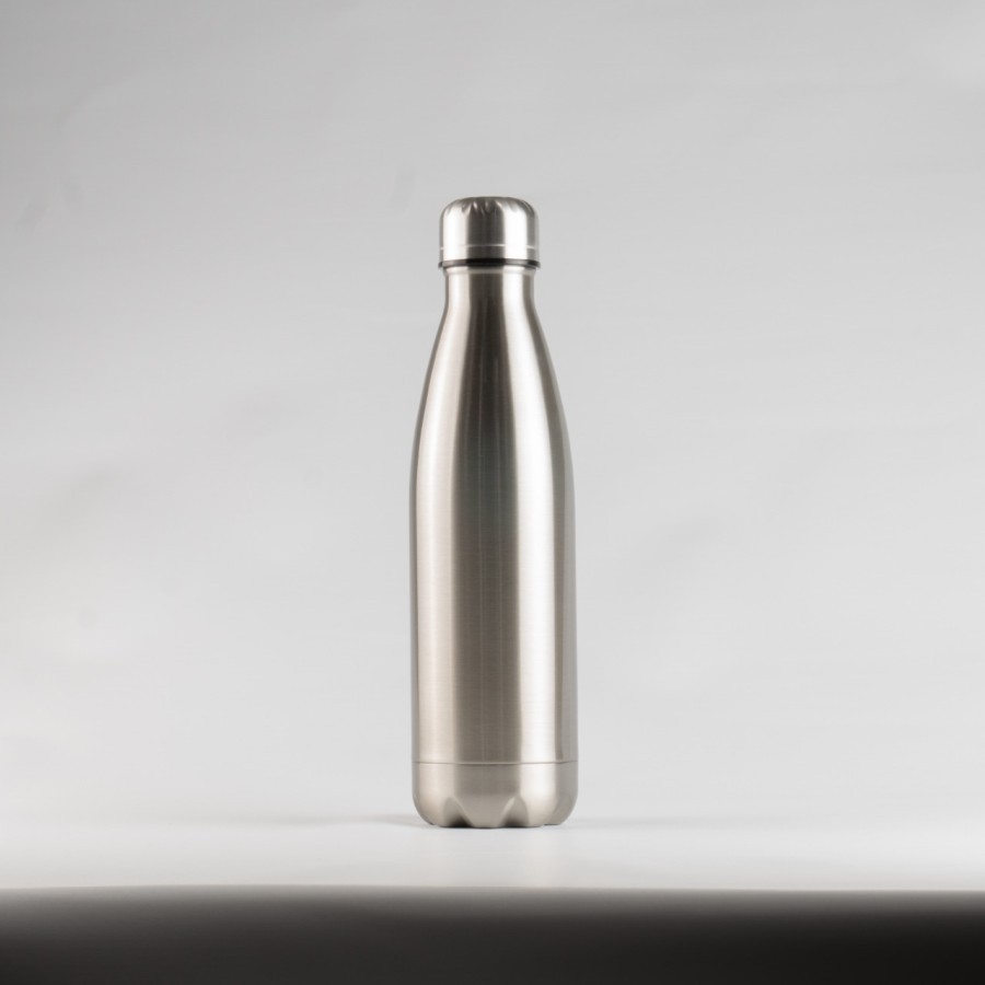 BOTOL BOWLING SUBLIMASI 350 ML SILVER / SUBLIM MERCHANDISE SOUVENIR