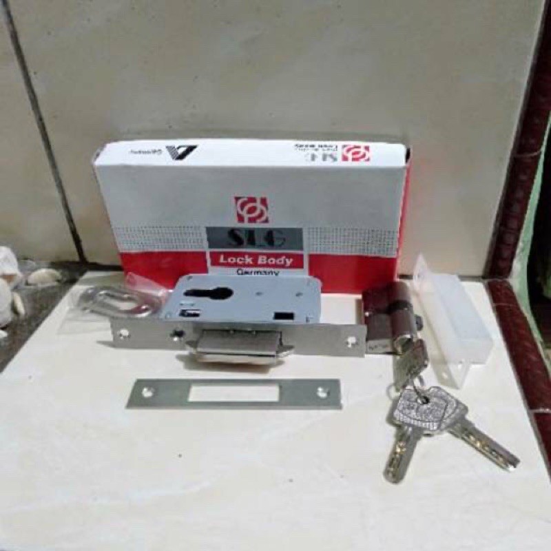 Kunci Pintu Sliding Soligen / Kunci Pintu Geser / Kunci Pintu Mekar SLG / Kunci Pintu Soligen