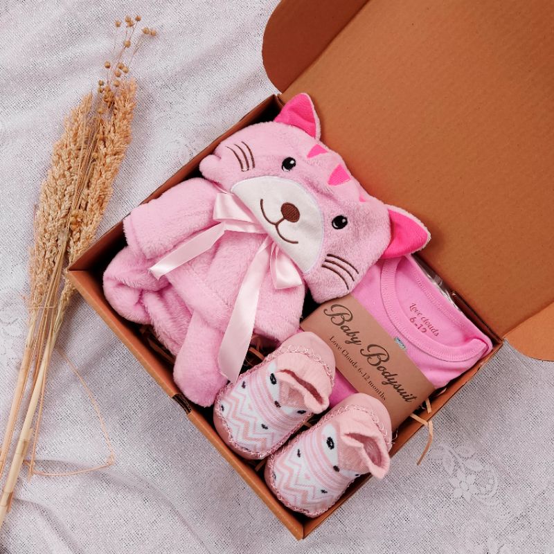 hampers baby/ gift box /kado bayi-Baby kode 13 pink