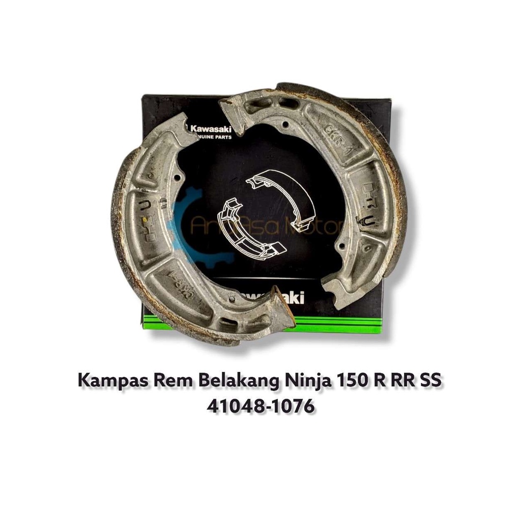 Kampas Rem Belakang Kawasaki Ninja 150 R RR SS Original - 41048-1076
