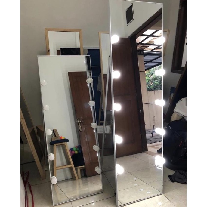 favorit] standing mirror frameless / cermin berdiri