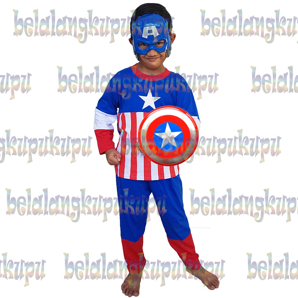 Baju Anak Kostum Topeng Superhero SUPER MURAH CUCI GUDANG FLASH SALE !!