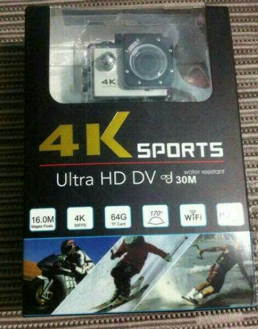 KAMERA SPORT CAM ULTRA 16 MP / KAMERA AKTION CAM 4K