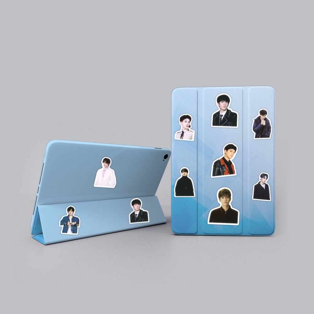 R1se stiker Zhou Zhennan dia Luoluo Zhai Xiaowen Jurnal bahan Yao Chen notebook Zhang Yanqi stiker X