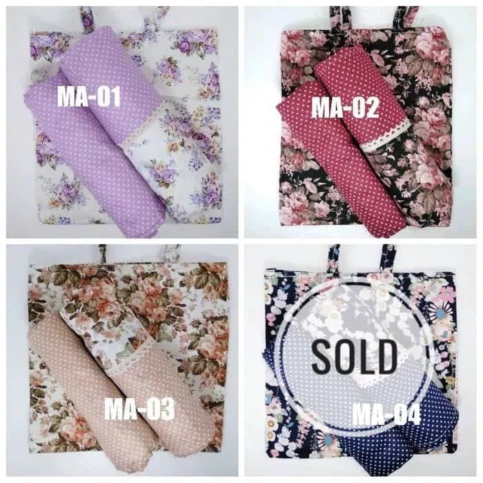 Mukena Anak Katun Jepang Ori Premium