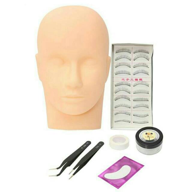 Manekin kepala Head Mannequin manequin kepala training eyelash extension make up maneqin manekuin