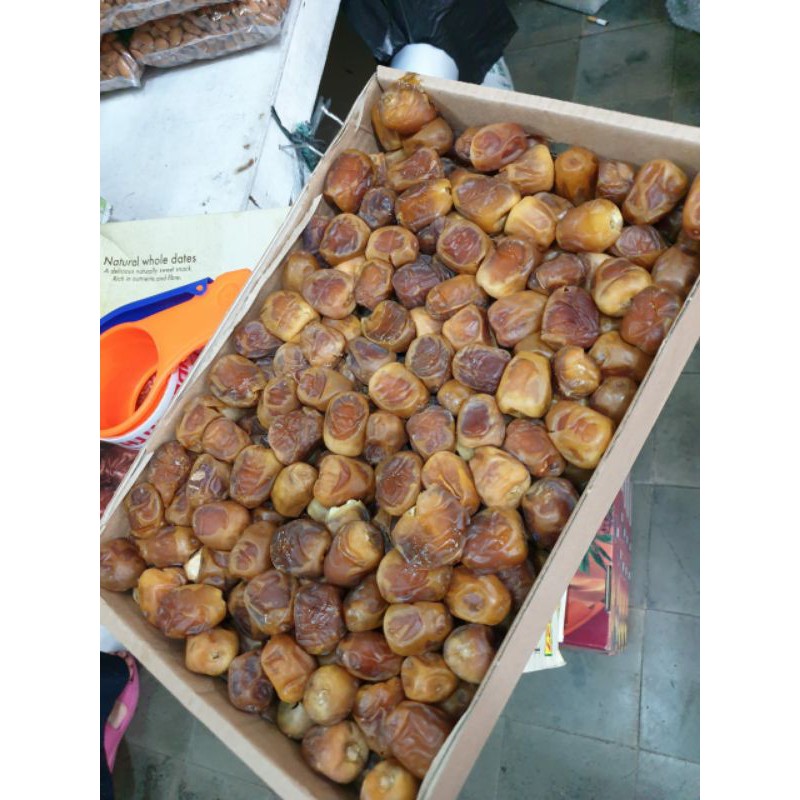 

QH Kurma Sukari 3 Kg Kurma Basah Lembut Manis Oleh Oleh Haji dan Umroh (exp2025)